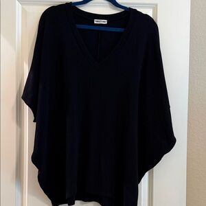 Charlotte Avery Chic Black V-Neck Blouse by Charlotte Avery